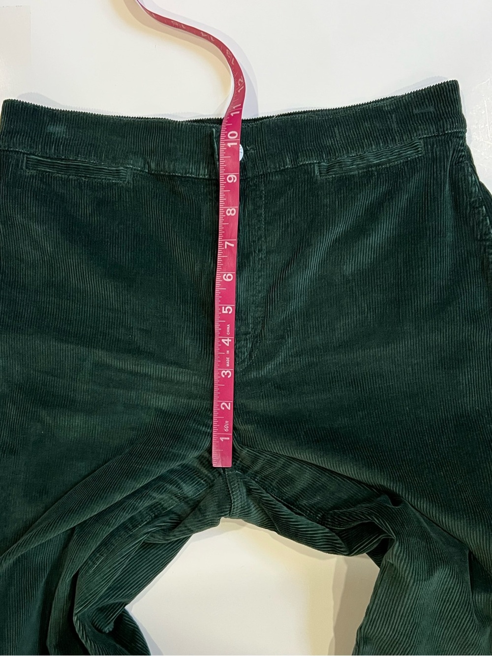 Madewell the Emmett Dark Green Corduroy Wide Leg Pants - Picture 13 of 14